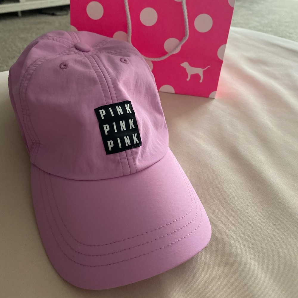 NWOT VS PINK Baseball Hat Bubblegum Pink